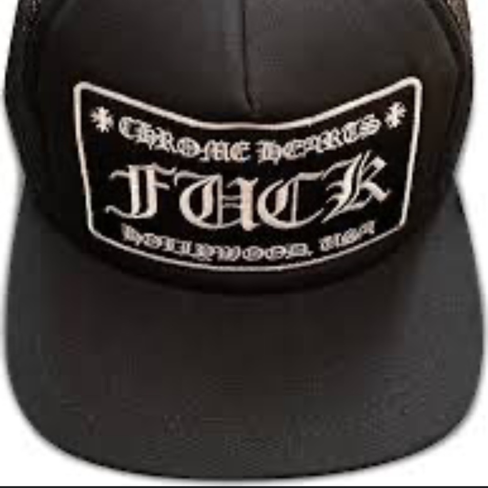 Chrome Hearts Black Cap